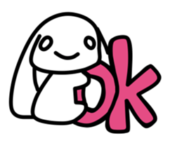 Rabbit of life. sticker #5257986