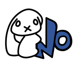 Rabbit of life. sticker #5257987