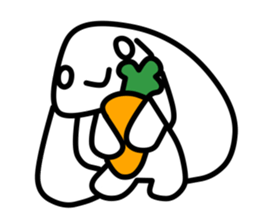 Rabbit of life. sticker #5257990