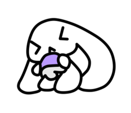 Rabbit of life. sticker #5257992