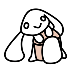 Rabbit of life. sticker #5257993