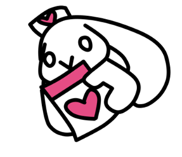 Rabbit of life. sticker #5257994