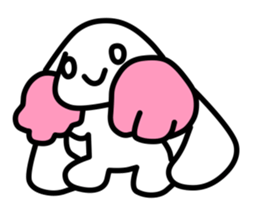 Rabbit of life. sticker #5257995