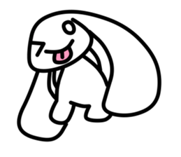 Rabbit of life. sticker #5257996