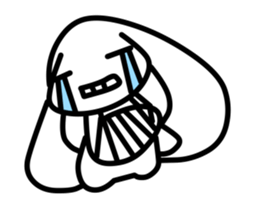 Rabbit of life. sticker #5257999