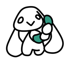 Rabbit of life. sticker #5258003