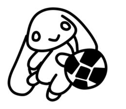 Rabbit of life. sticker #5258004