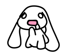 Rabbit of life. sticker #5258006