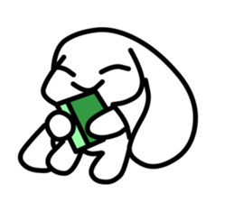 Rabbit of life. sticker #5258010