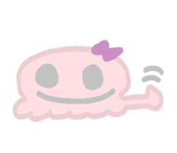 skeleton girl sticker #5258299