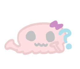 skeleton girl sticker #5258300