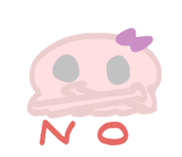 skeleton girl sticker #5258305