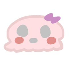 skeleton girl sticker #5258307