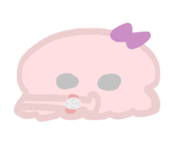 skeleton girl sticker #5258312