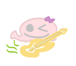 skeleton girl sticker #5258320