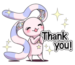 Bedhead rabbit. Doodling life. sticker #5258344