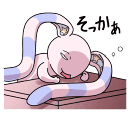 Bedhead rabbit. Doodling life. sticker #5258361