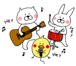 Play of animals. sticker #5258479