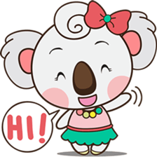Qumi, the cute koala sticker #5258572