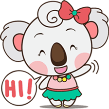 Qumi, the cute koala sticker #5258572
