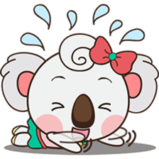 Qumi, the cute koala sticker #5258574