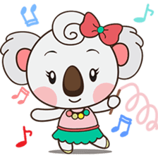 Qumi, the cute koala sticker #5258577