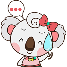 Qumi, the cute koala sticker #5258578