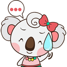 Qumi, the cute koala sticker #5258578