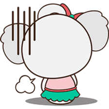 Qumi, the cute koala sticker #5258579