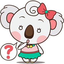 Qumi, the cute koala sticker #5258580