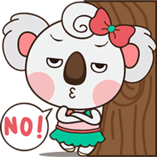 Qumi, the cute koala sticker #5258581