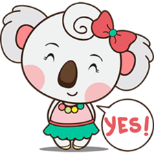 Qumi, the cute koala sticker #5258582