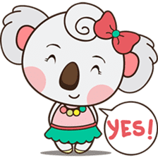 Qumi, the cute koala sticker #5258582