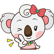 Qumi, the cute koala sticker #5258583