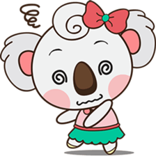 Qumi, the cute koala sticker #5258586