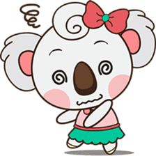 Qumi, the cute koala sticker #5258586