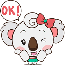 Qumi, the cute koala sticker #5258591