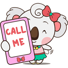 Qumi, the cute koala sticker #5258595
