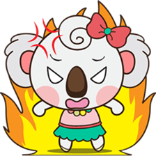Qumi, the cute koala sticker #5258597