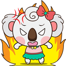 Qumi, the cute koala sticker #5258597