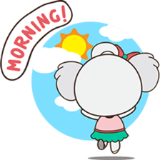 Qumi, the cute koala sticker #5258598