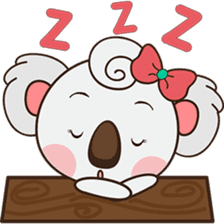 Qumi, the cute koala sticker #5258599