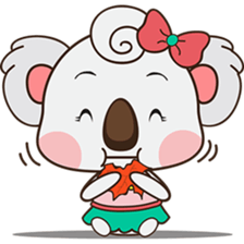 Qumi, the cute koala sticker #5258600
