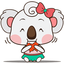 Qumi, the cute koala sticker #5258600