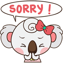 Qumi, the cute koala sticker #5258601