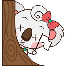 Qumi, the cute koala sticker #5258602