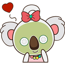 Qumi, the cute koala sticker #5258604