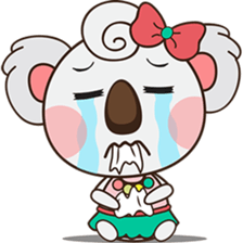 Qumi, the cute koala sticker #5258605