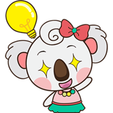 Qumi, the cute koala sticker #5258606