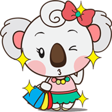 Qumi, the cute koala sticker #5258608